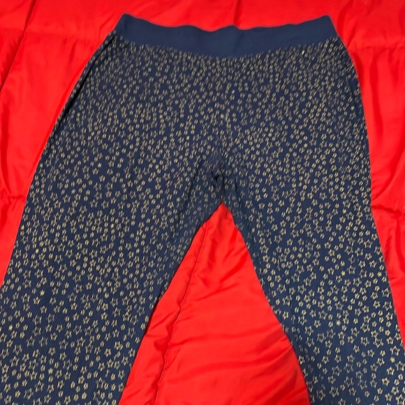 Navy-blue with golden stars pjs - Picture 1 of 5